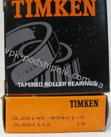 Фото1 Tapered roller TIMKEN  SET 24  JL 68145 JL 68111 JL68145-99401