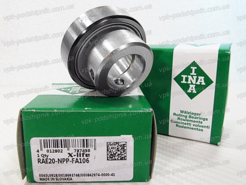 Фото1 Radial insert ball bearing INA RAE20-NPP-FA106
