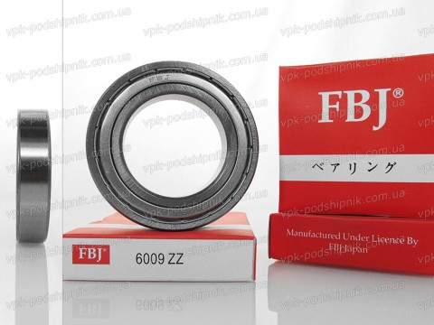 Фото1 Deep groove ball bearing FBJ 6009 ZZ