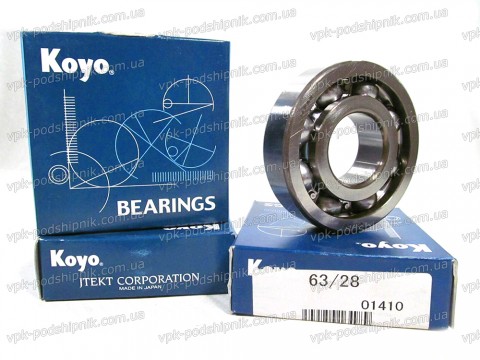Фото1 Automotive ball bearing KOYO 63/28