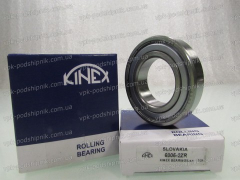 Фото1 Deep groove ball bearing KINEX 6005-2ZR 25x47x12