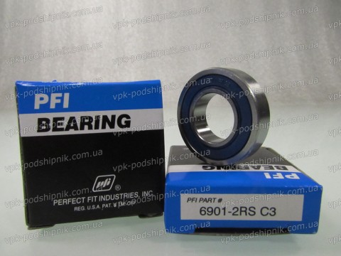Фото1 Deep groove ball bearing PFI 6901-2RS C3