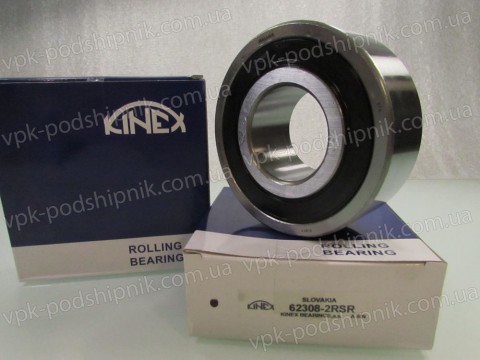 Фото1 Deep groove ball bearing KINEX 40x90x33 62308-2RSR