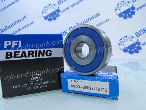 Фото1 Automotive ball bearing 12x40x12 6203-2RS d12 C3