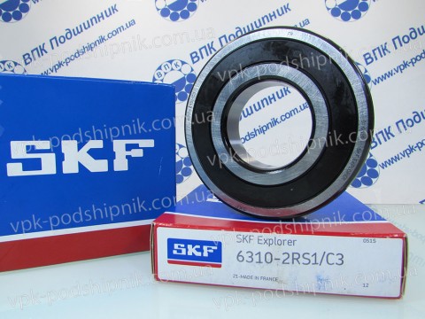 Фото1 Deep groove ball bearing SKF 6310-2RS1/C3