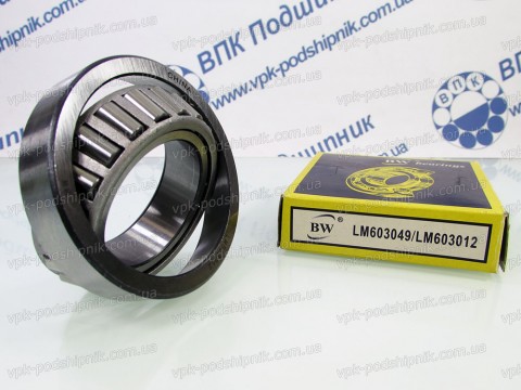Фото1 Tapered roller LM603049/LM603012