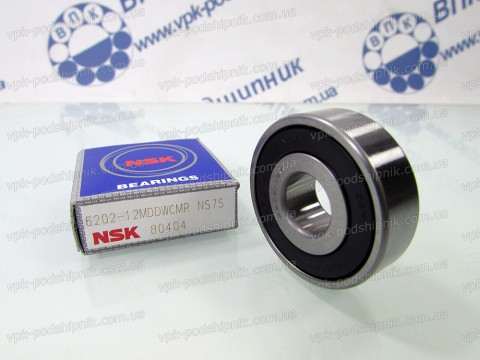 Фото1 Automotive ball bearing NSK 6202-12 MDDWCMR