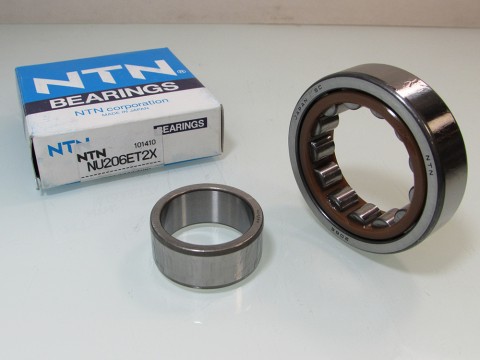 Фото1 Cylindrical roller bearing NU206EAT2X NTN