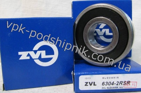 Фото1 Deep groove ball bearing ZVL 6304 RSR