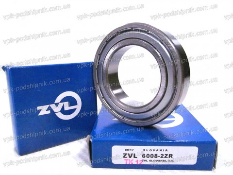 Фото1 Deep groove ball bearing ZVL 6008 2ZR