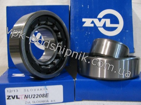 Фото1 Cylindrical roller bearing ZVL NU2208 E 40x80x23