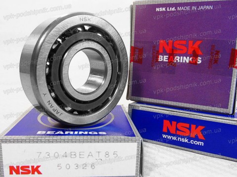 Фото1 Angular contact ball bearing NSK 7304B EAT