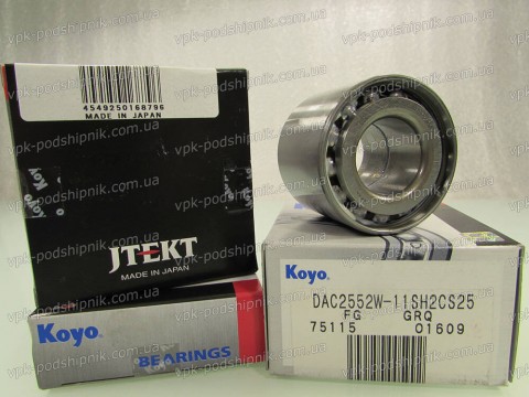 Фото1 Automotive wheel bearing KOYO DAC2552W13CS25