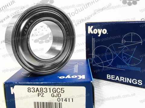Фото1 Automotive ball bearing 83A831GC5 KOYO 36,125x67x23
