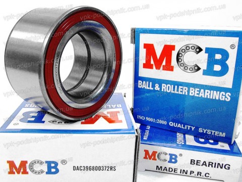 Фото1 Automotive wheel bearing MCB DAC 39680037 2RS