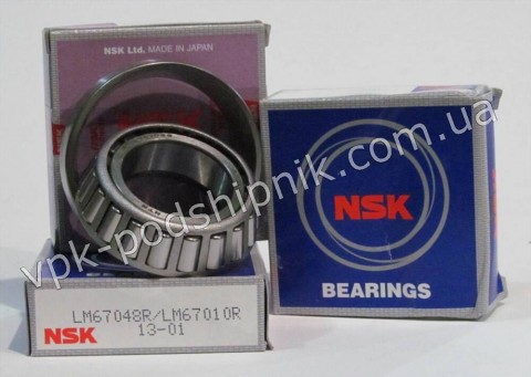 Фото1 Tapered roller NSK LM67048R/LM67010R