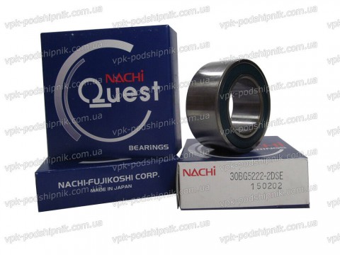 Фото1 Automotive air conditioning bearing NACHI 30BG5222-2DSECS20 30x52x22