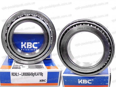 Фото1 Tapered roller KBC LM806649/10