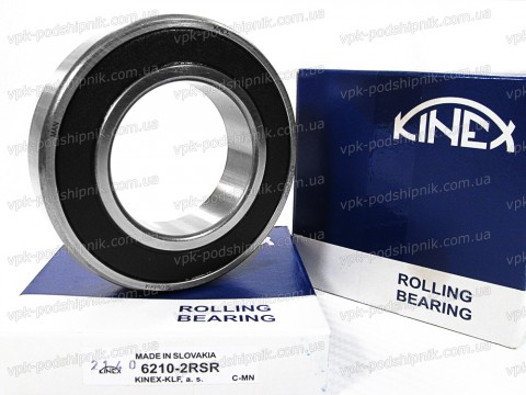 Фото1 Deep groove ball bearing KINEX 6210 2RSR