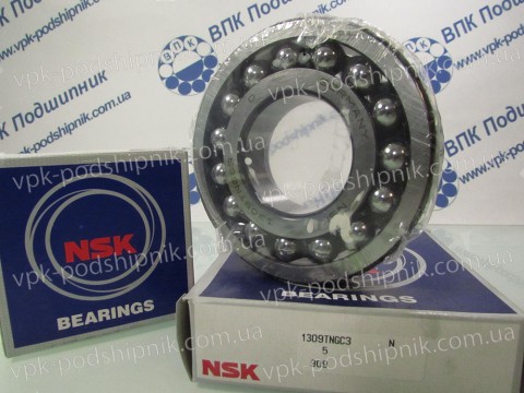 Фото1 Self-aligning ball bearing NSK 1309 TNG C3