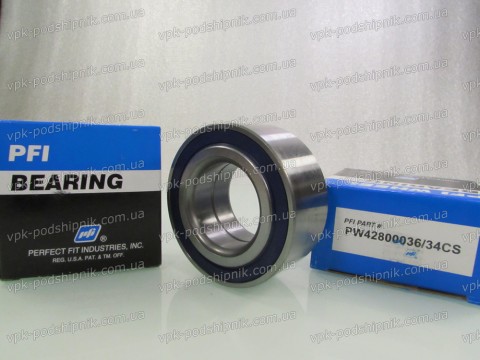 Фото1 Automotive wheel bearing PFI PW42800036/34CS 42x80x36x34