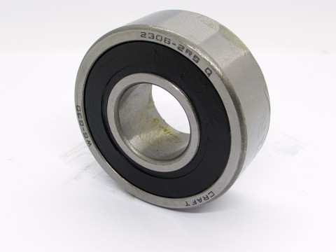 Фото1 Self-aligning ball bearing 2306 2RS size 30*72*27 ball double row closed