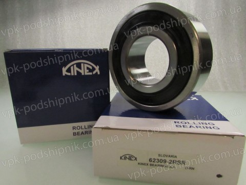 Фото1 Deep groove ball bearing KINEX 45x100x36 62309-2RSR