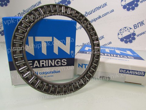 Фото1 Thrust needle roller bearing NTN AXK 1115 thrust needle roller and cage assembly