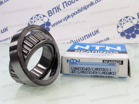 Фото1 Tapered roller NTN 4T-LM603049/LM603011