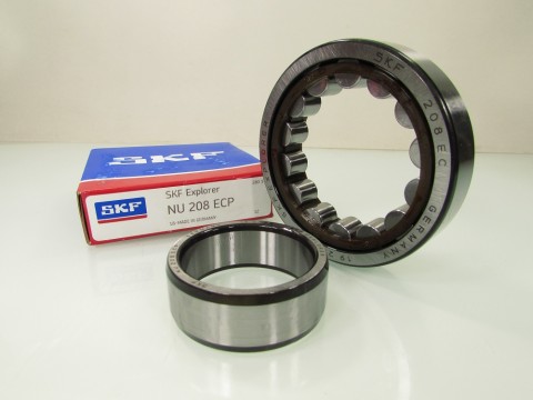 Фото1 Cylindrical roller bearing SKF NU 208 ECP