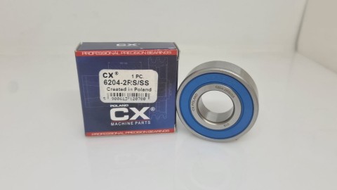 Фото1 Deep groove ball bearing CX SS 6204 2RS SS stainless steel