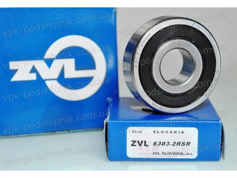 Фото1 Deep groove ball bearing ZVL 6303 RSR