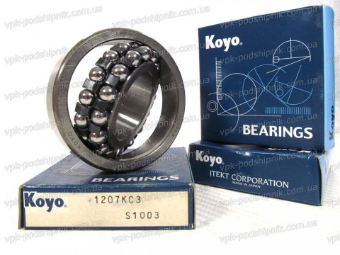 Фото1 Self-aligning ball bearing KOYO 1207KC3