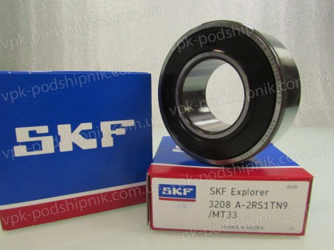 Фото1 Angular contact ball bearing SKF 3208A-2RS1TN9/MT33