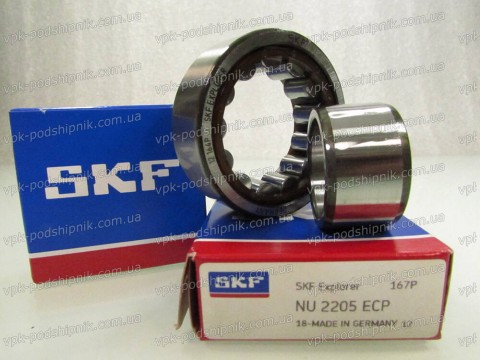 Фото1 Cylindrical roller bearing SKF NU2205 ECP