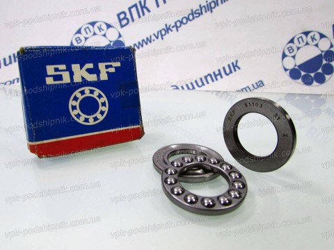 Фото1 Thrust ball bearing SKF 51103