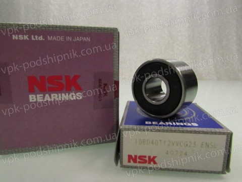 Фото1 Automotive air conditioning bearing NSK 10BD40 T12VV