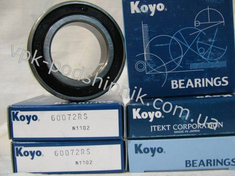 Фото1 Deep groove ball bearing KOYO 6007 2RS