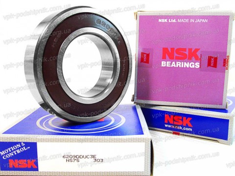Фото1 Deep groove ball bearing NSK 6209 DDUC3