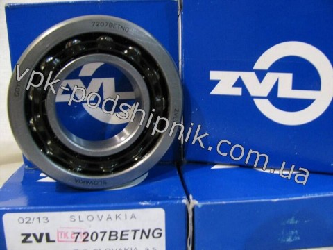 Фото1 Angular contact ball bearing ZVL 7207 BETNG