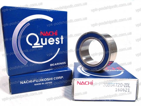 Фото1 Automotive air conditioning bearing NACHI 30BG4720-2DLCS25 30x47x20