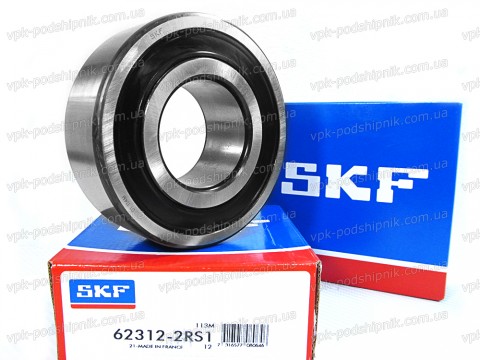 Фото1 Deep groove ball bearing SKF 62312 2RS1