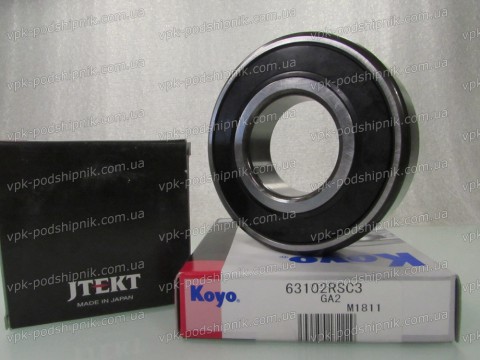 Фото1 Deep groove ball bearing KOYO 6310 2RS C3