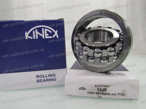 Фото1 Self-aligning ball bearing KINEX 1306