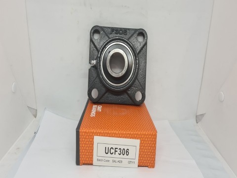 Фото1 Radial insert ball bearing square flange assembly UCF306
