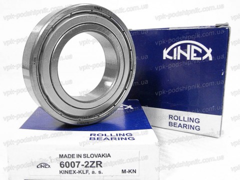 Фото1 Deep groove ball bearing KINEX 6007 2ZR