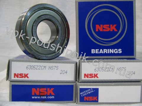 Фото1 Deep groove ball bearing NSK 6305 ZZCM
