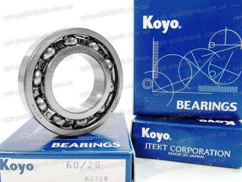 Фото1 Automotive ball bearing KOYO 60/28 28x52x12