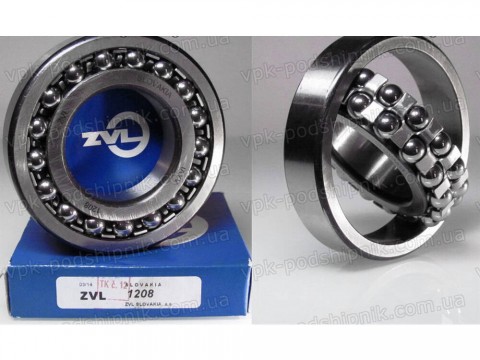 Фото1 Self-aligning ball bearing ZVL 1208