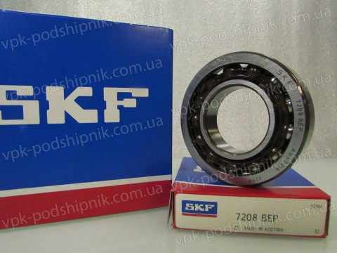Фото1 Angular contact ball bearing SKF 7208 BEP